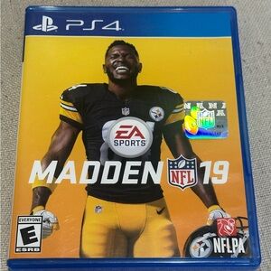 Madden NFL 19 for PS4 - Black and Yellow